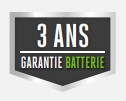 Batterie garantie 3 ans